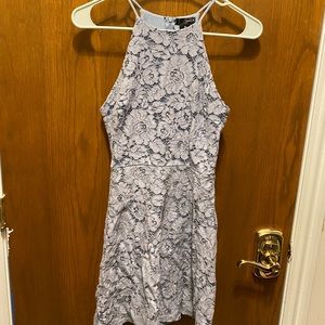 Powder Blue Lace Dress - Perfect for Wedding Guests!